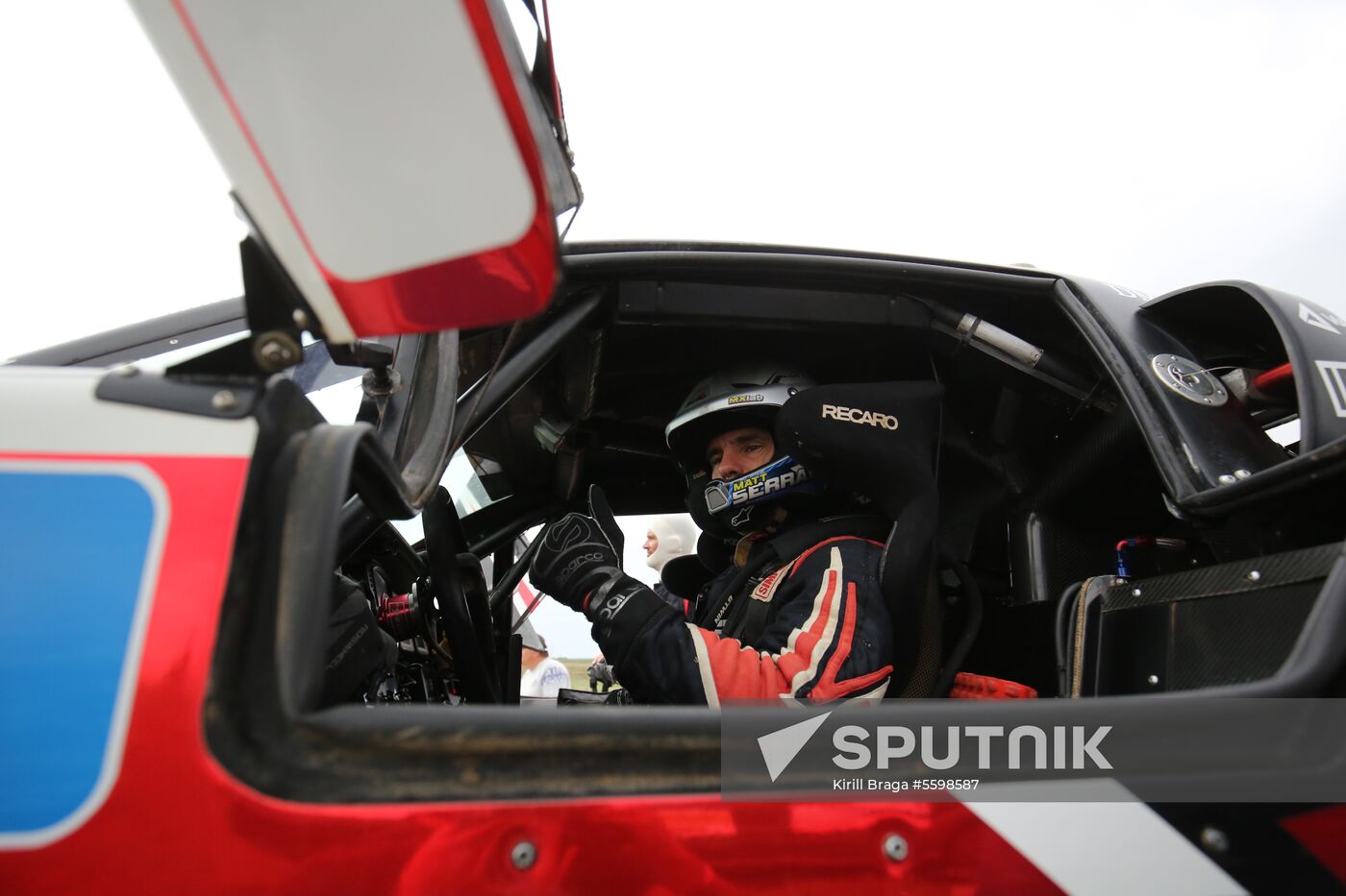 Silk Way Rally stage in Volgograd