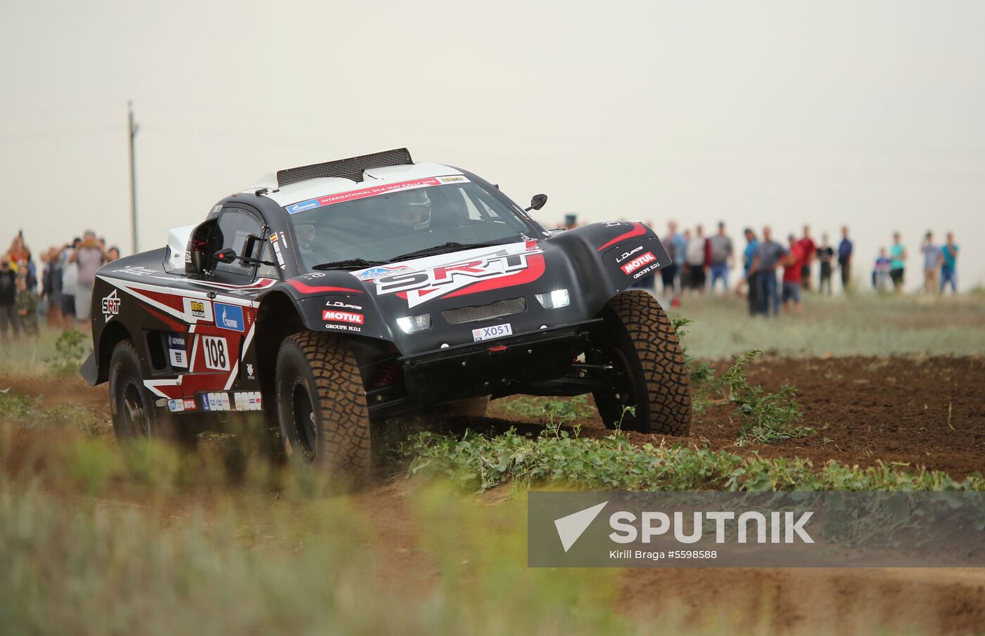 Silk Way Rally stage in Volgograd