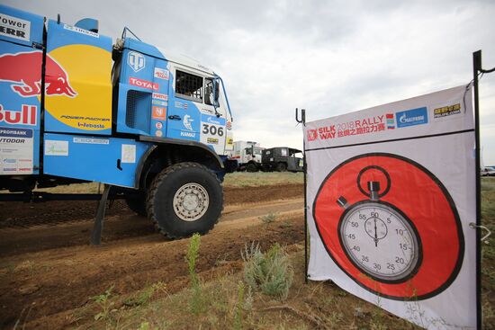 Silk Way Rally stage in Volgograd