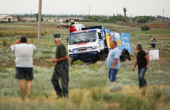 Silk Way Rally stage in Volgograd