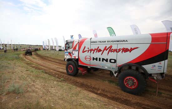 Silk Way Rally stage in Volgograd