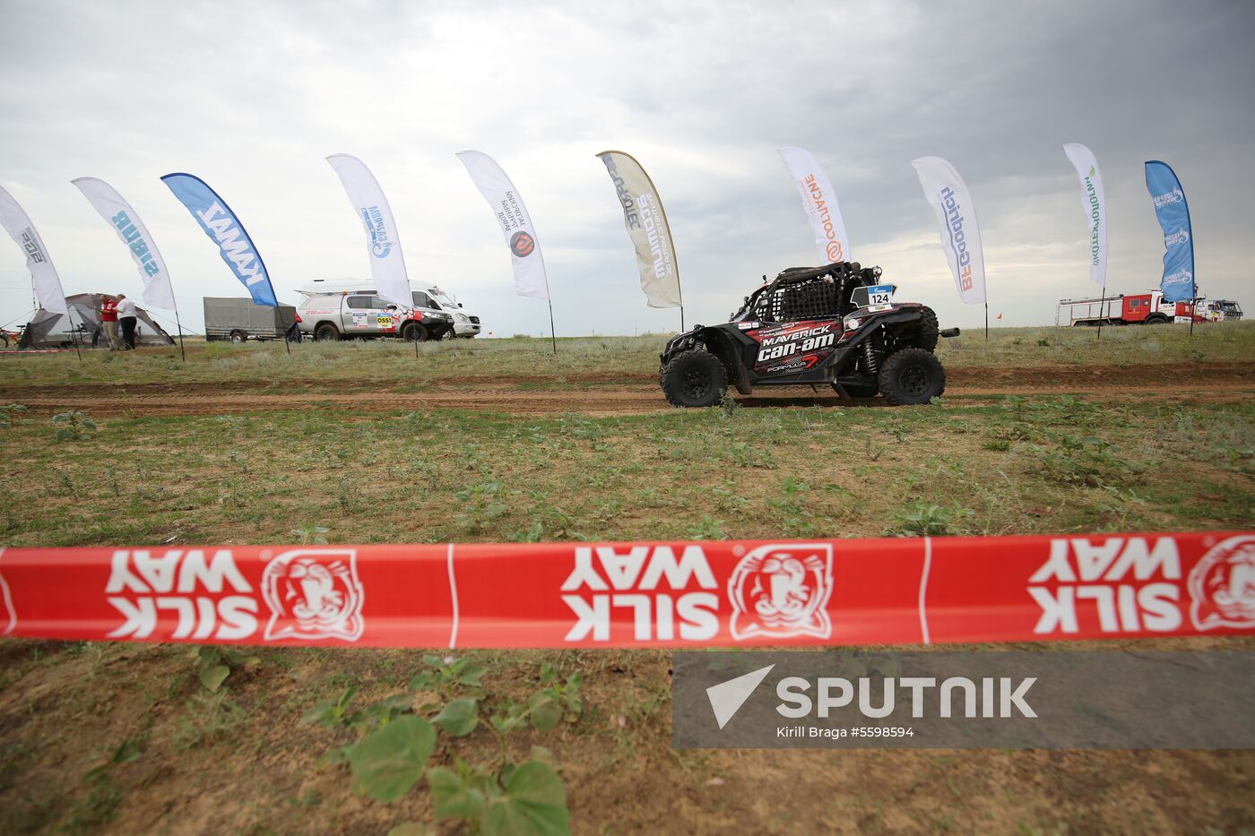 Silk Way Rally stage in Volgograd