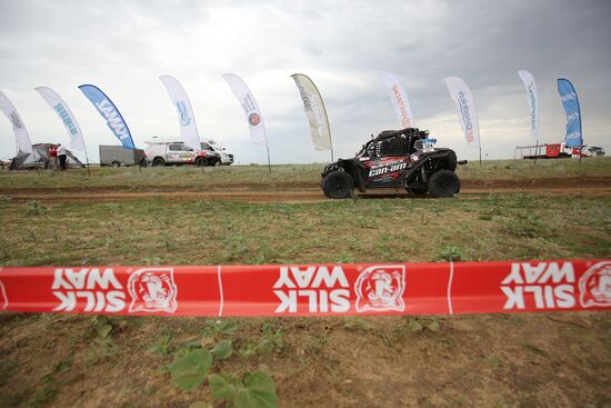 Silk Way Rally stage in Volgograd