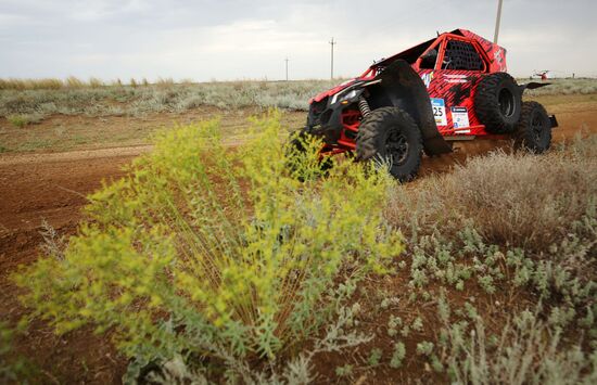 Silk Way Rally stage in Volgograd