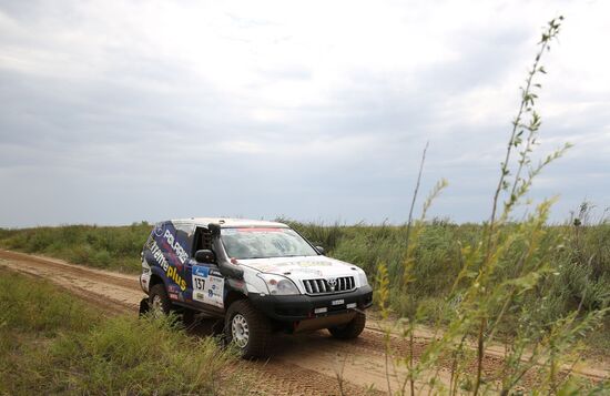 Silk Way Rally stage in Volgograd