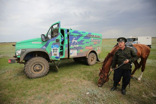 Silk Way Rally stage in Volgograd