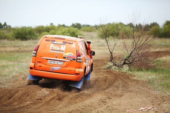 Silk Way Rally stage in Volgograd