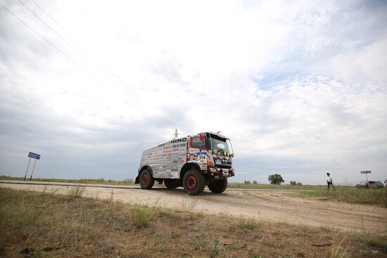 Silk Way Rally stage in Volgograd