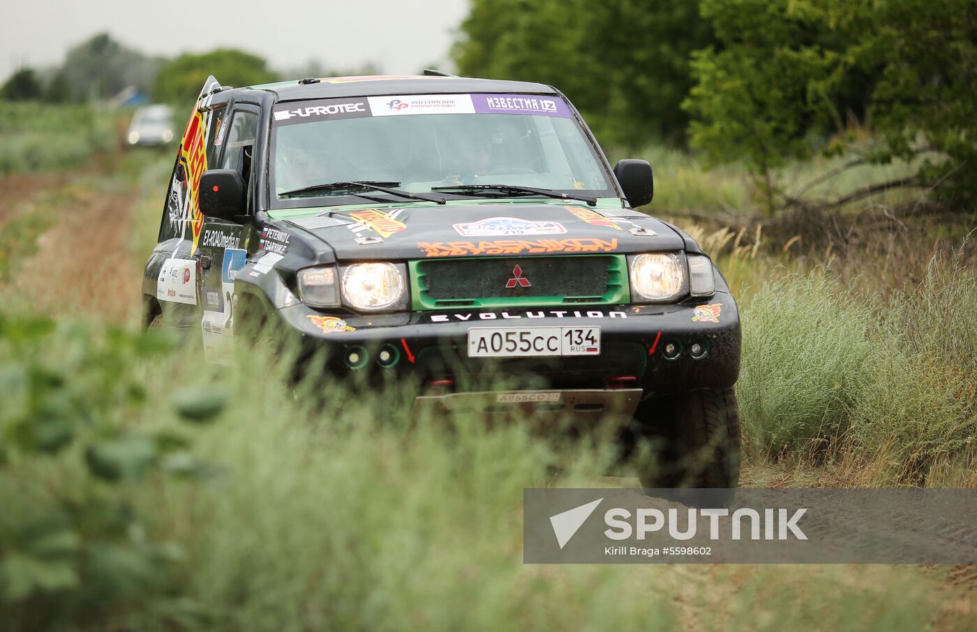 Silk Way Rally stage in Volgograd
