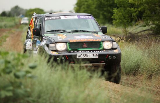 Silk Way Rally stage in Volgograd