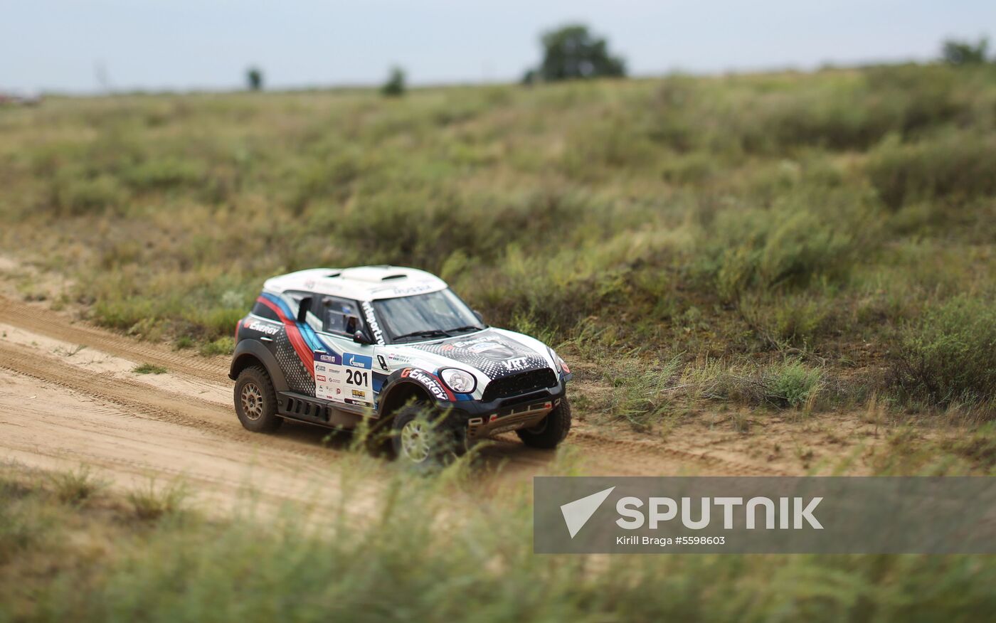 Silk Way Rally stage in Volgograd
