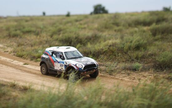 Silk Way Rally stage in Volgograd