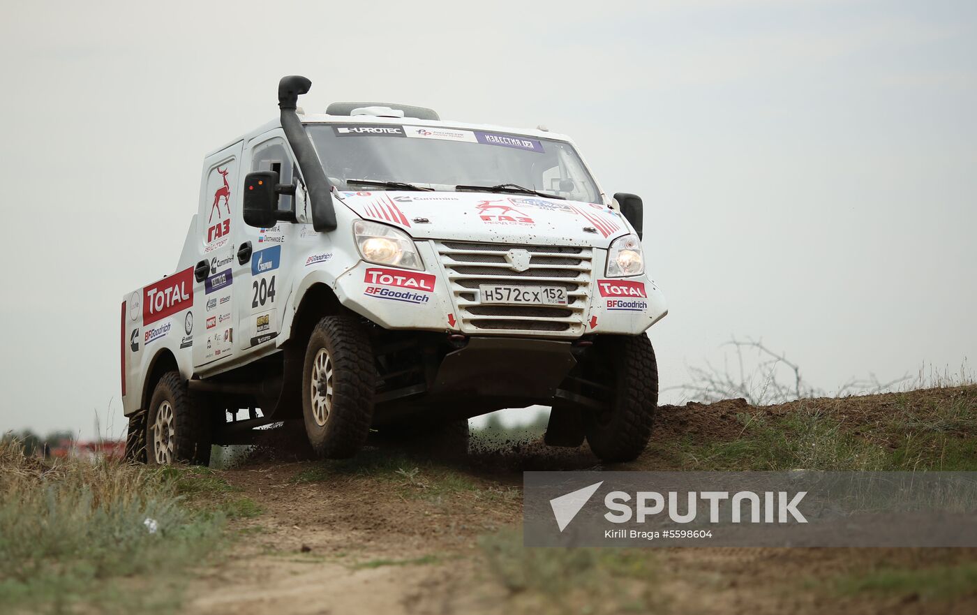 Silk Way Rally stage in Volgograd