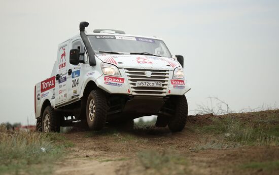 Silk Way Rally stage in Volgograd