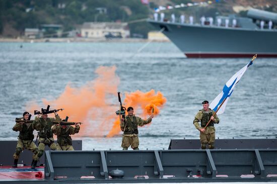 Russian regions stage rehearsals of Navy Day parade