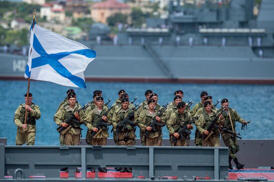 Russian regions stage rehearsals of Navy Day parade