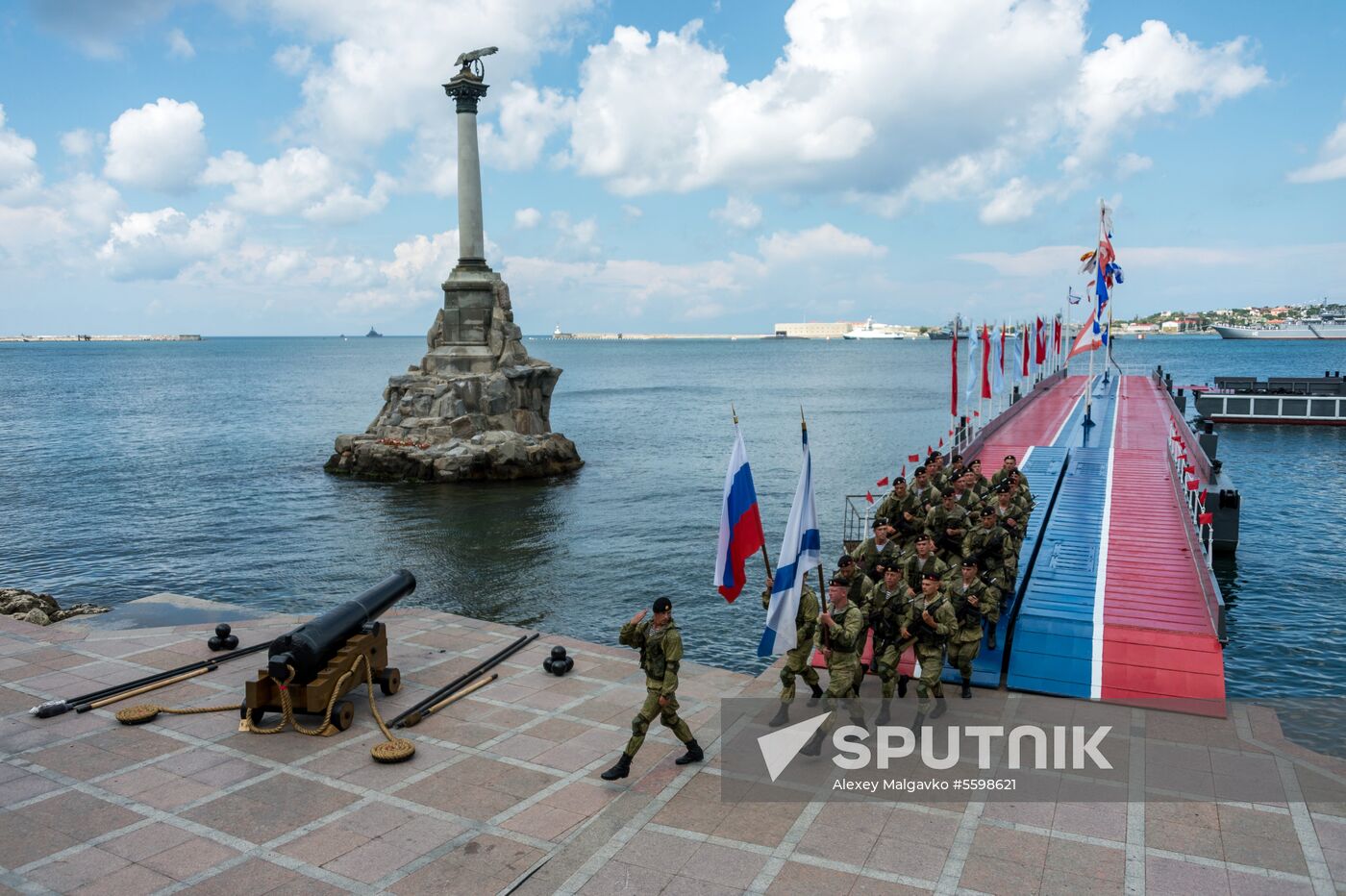 Russian regions stage rehearsals of Navy Day parade