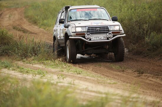 Silk Way Rally stage in Volgograd