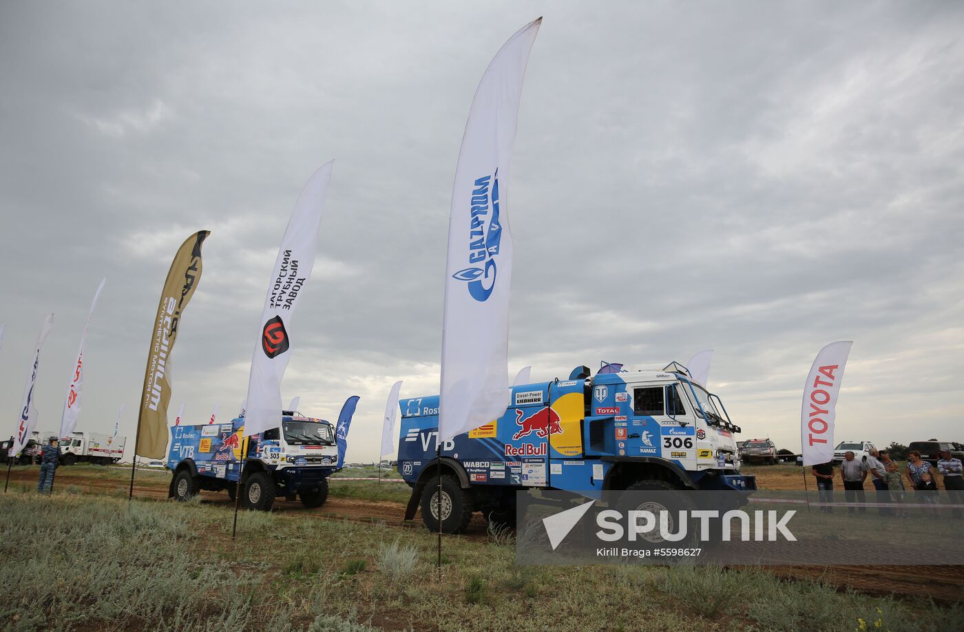 Silk Way Rally stage in Volgograd