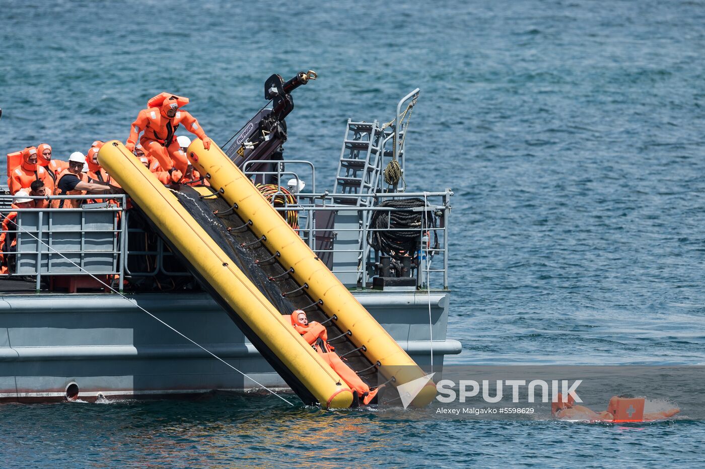 Russian regions stage rehearsals of Navy Day parade