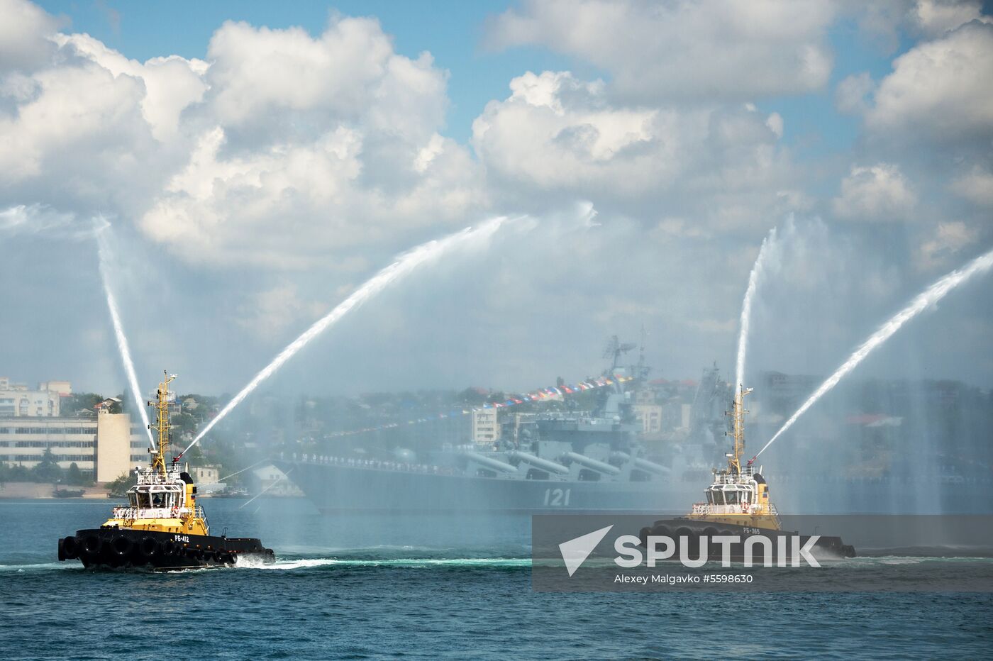Russian regions stage rehearsals of Navy Day parade