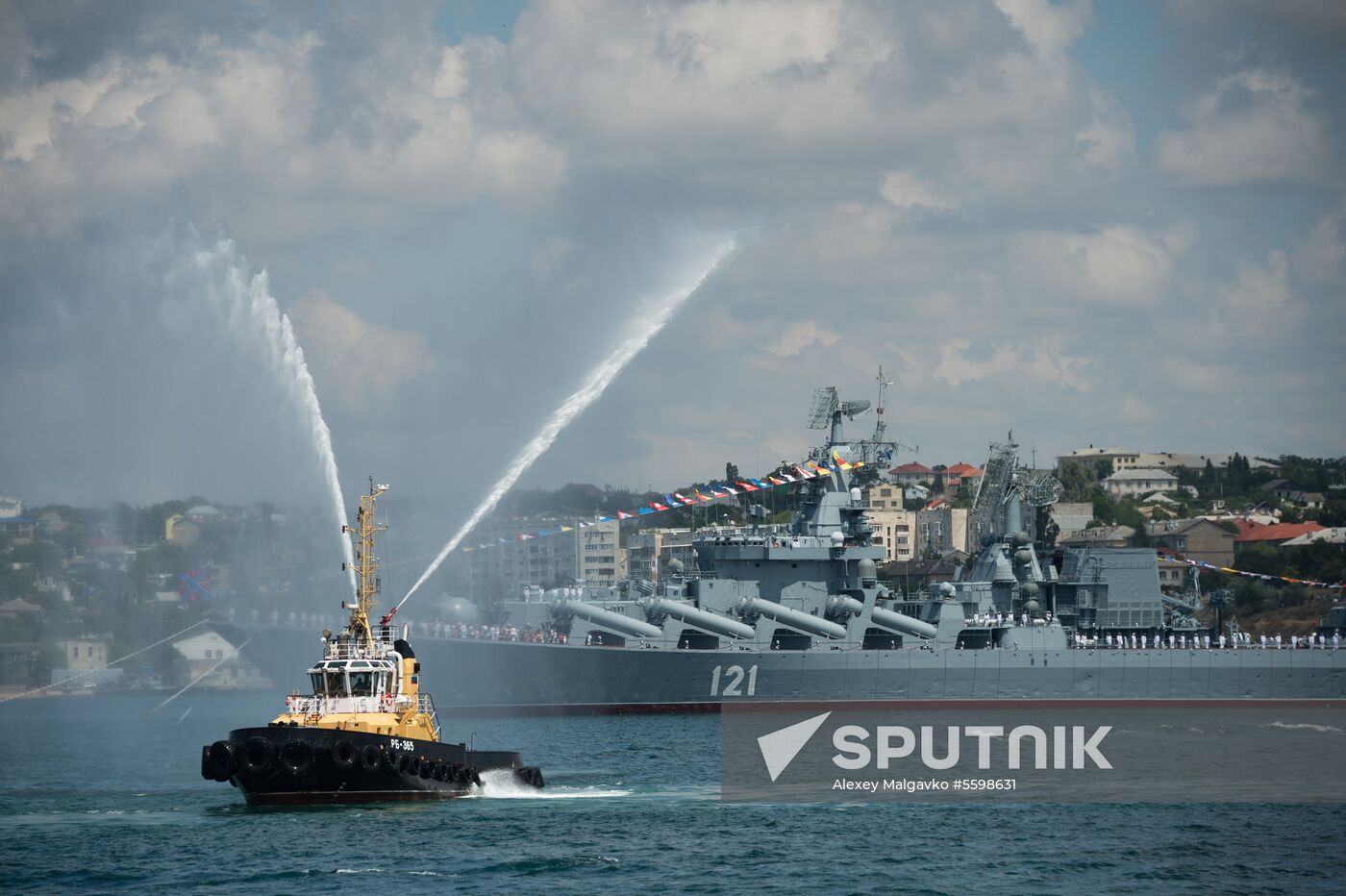 Russian regions stage rehearsals of Navy Day parade