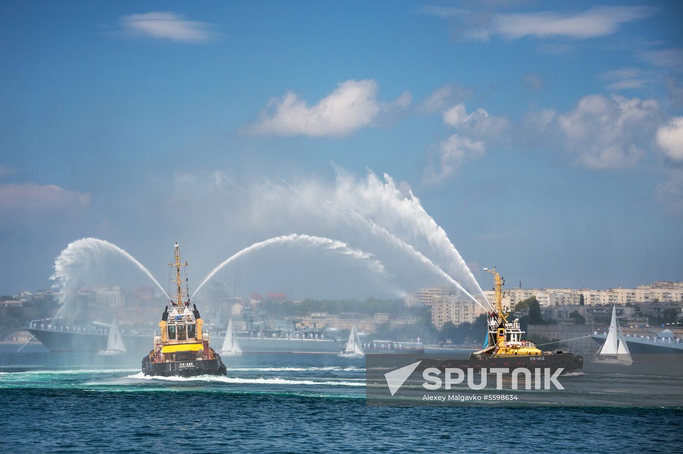 Russian regions stage rehearsals of Navy Day parade