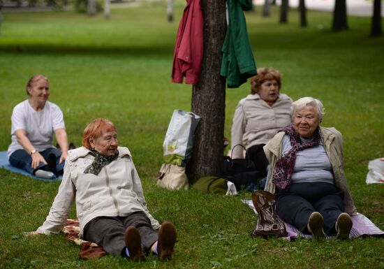 Retirees pastime