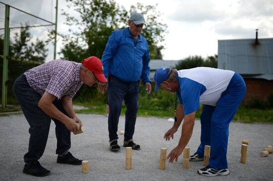 Retirees pastime