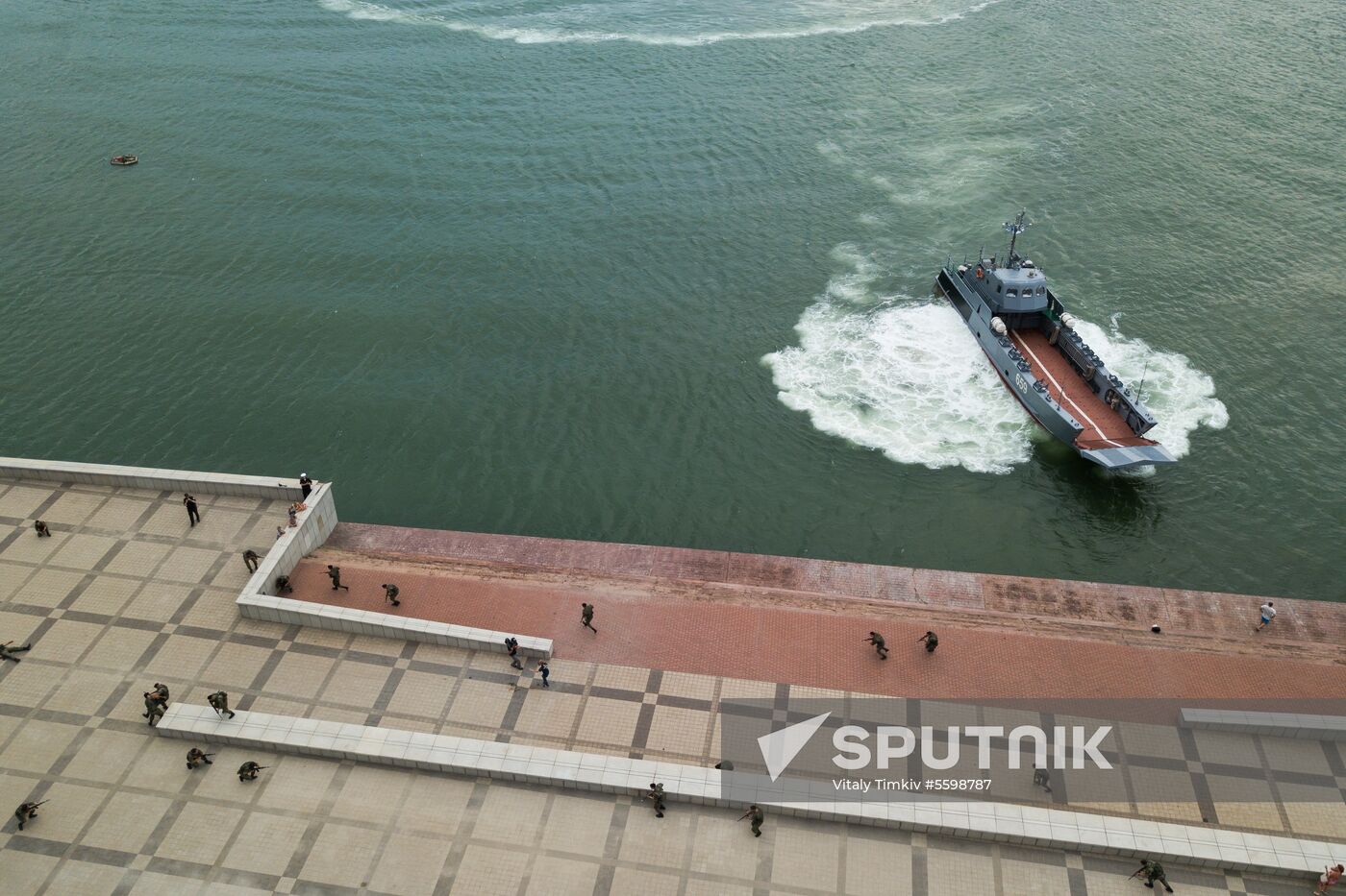 Russian regions stage rehearsals of Navy Day parade