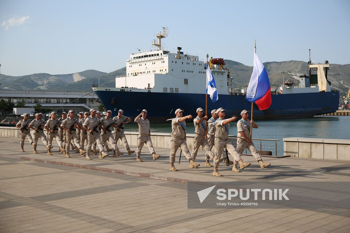 Russian regions stage rehearsals of Navy Day parade
