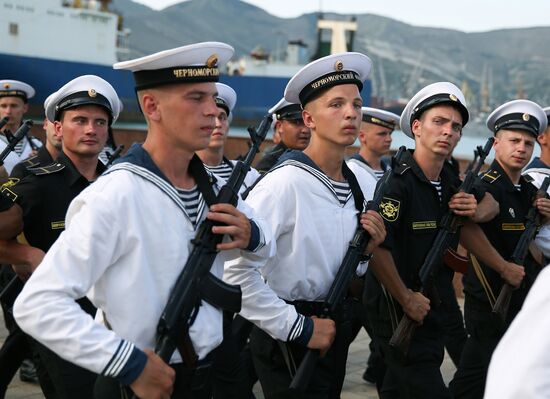 Russian regions stage rehearsals of Navy Day parade