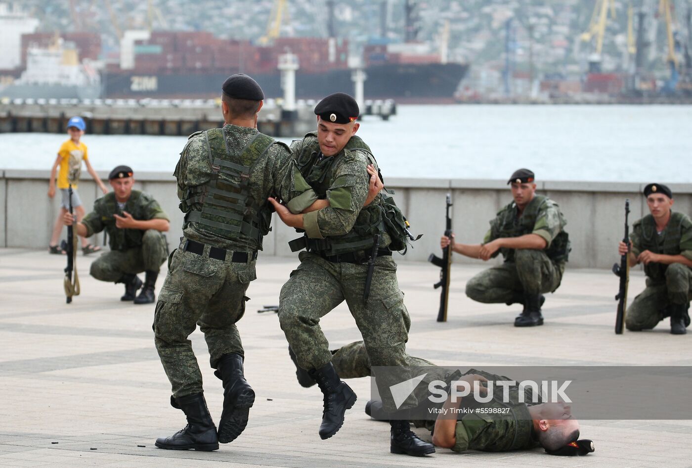 Russian regions stage rehearsals of Navy Day parade