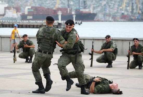 Russian regions stage rehearsals of Navy Day parade