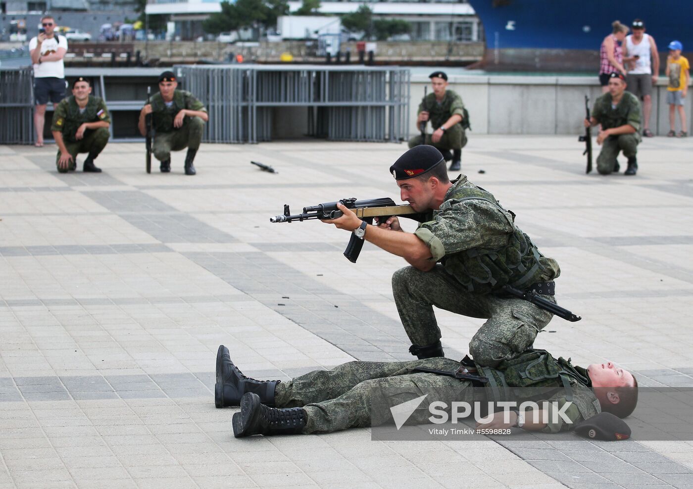 Russian regions stage rehearsals of Navy Day parade