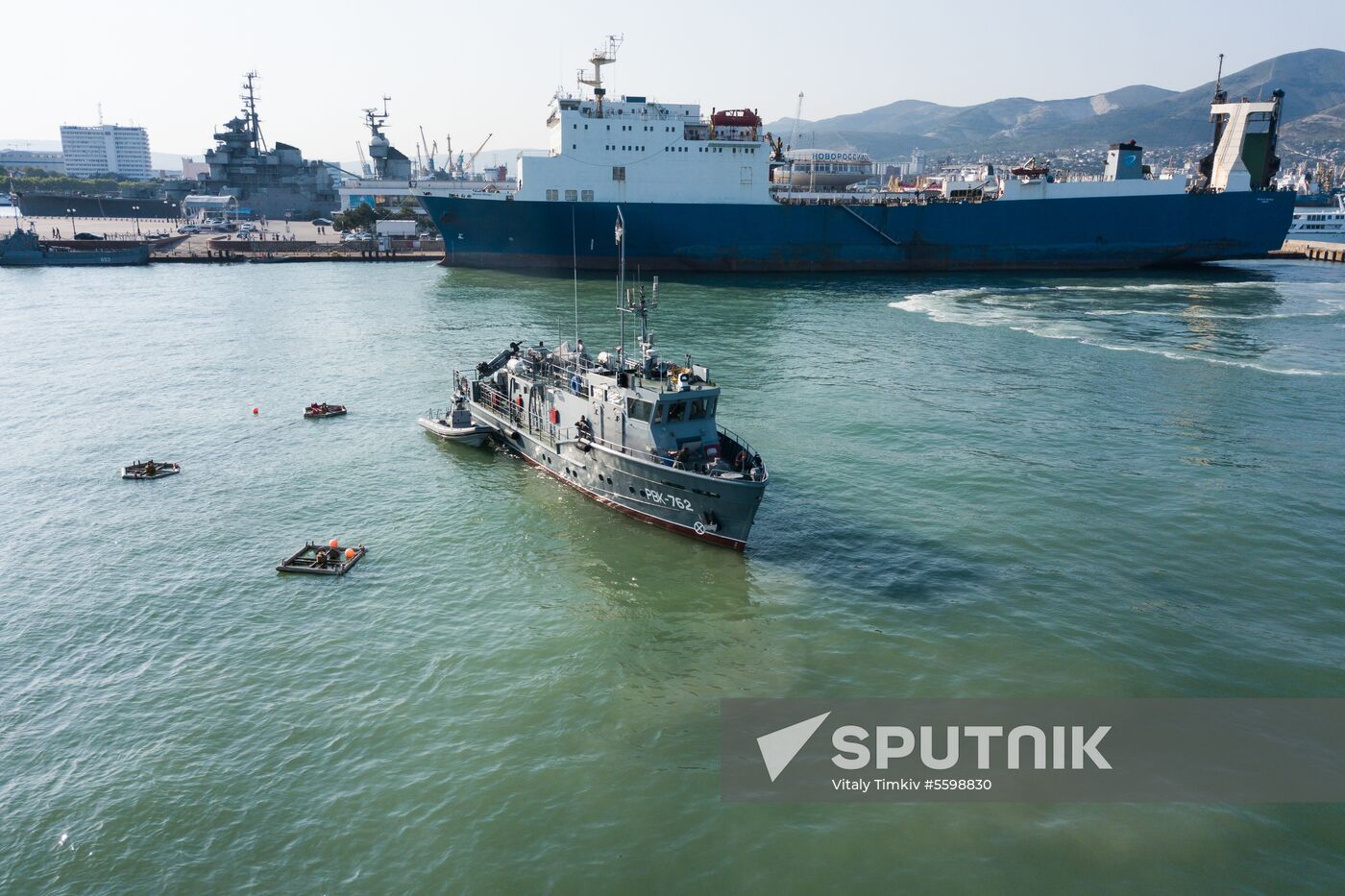 Russian regions stage rehearsals of Navy Day parade