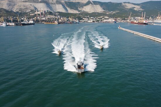 Russian regions stage rehearsals of Navy Day parade