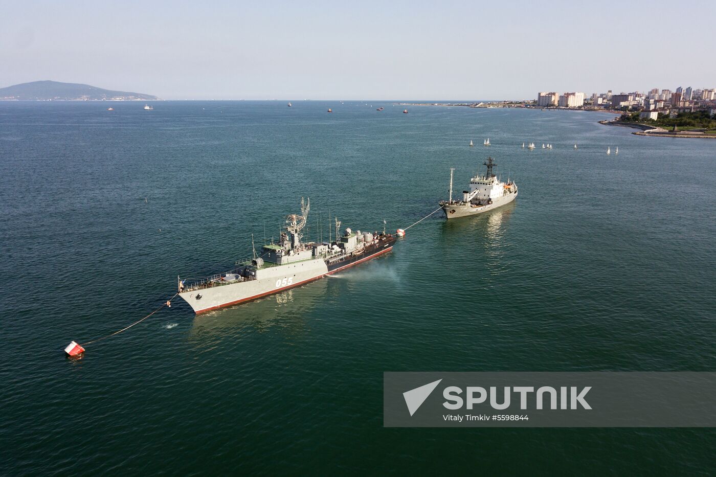 Russian regions stage rehearsals of Navy Day parade