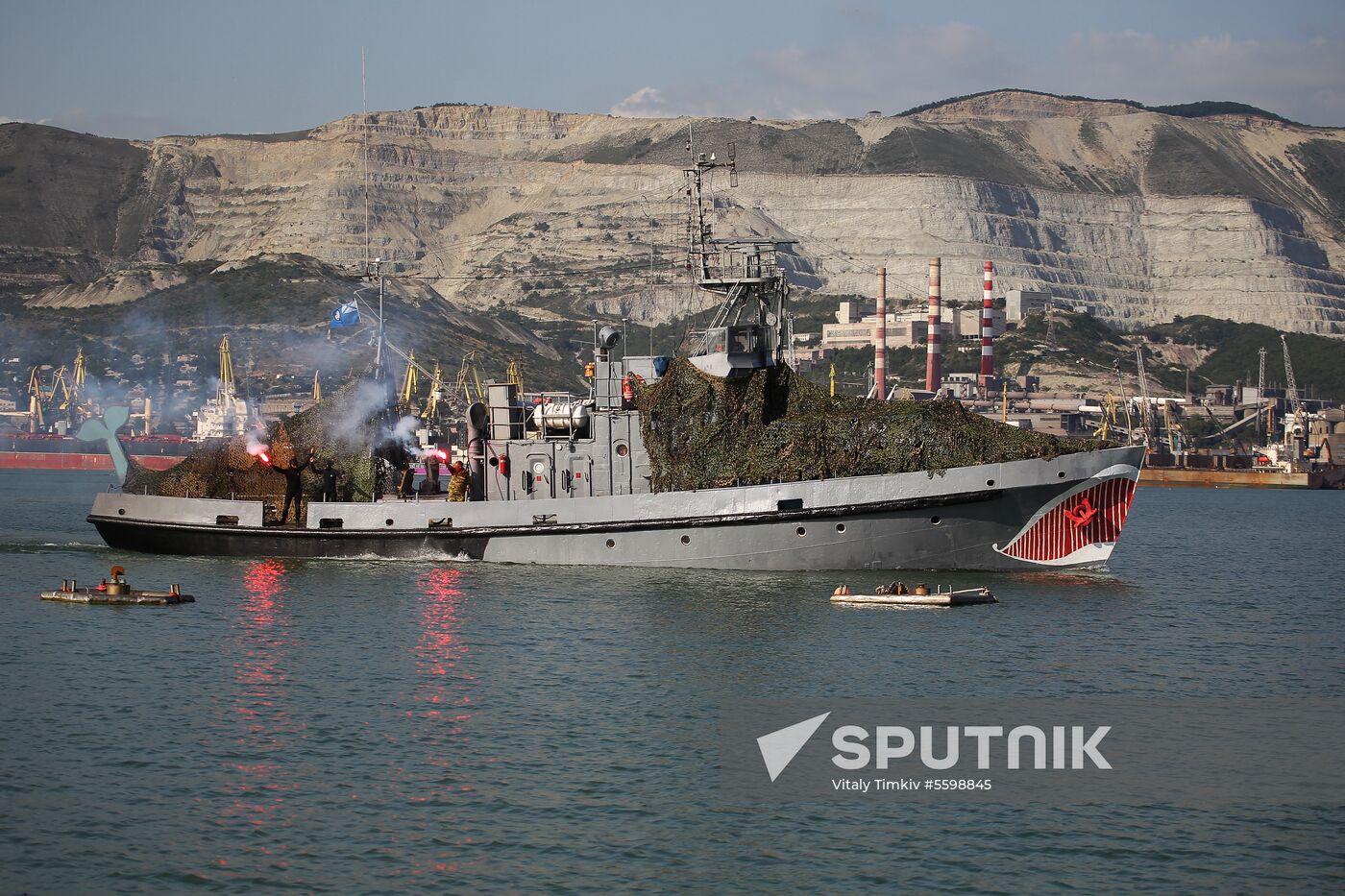 Russian regions stage rehearsals of Navy Day parade