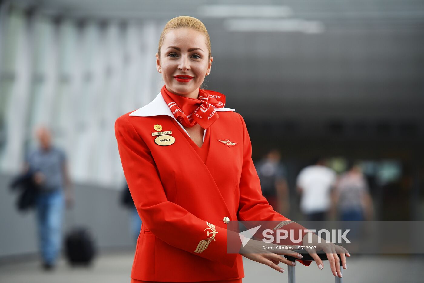 Aeroflot cabin crew training