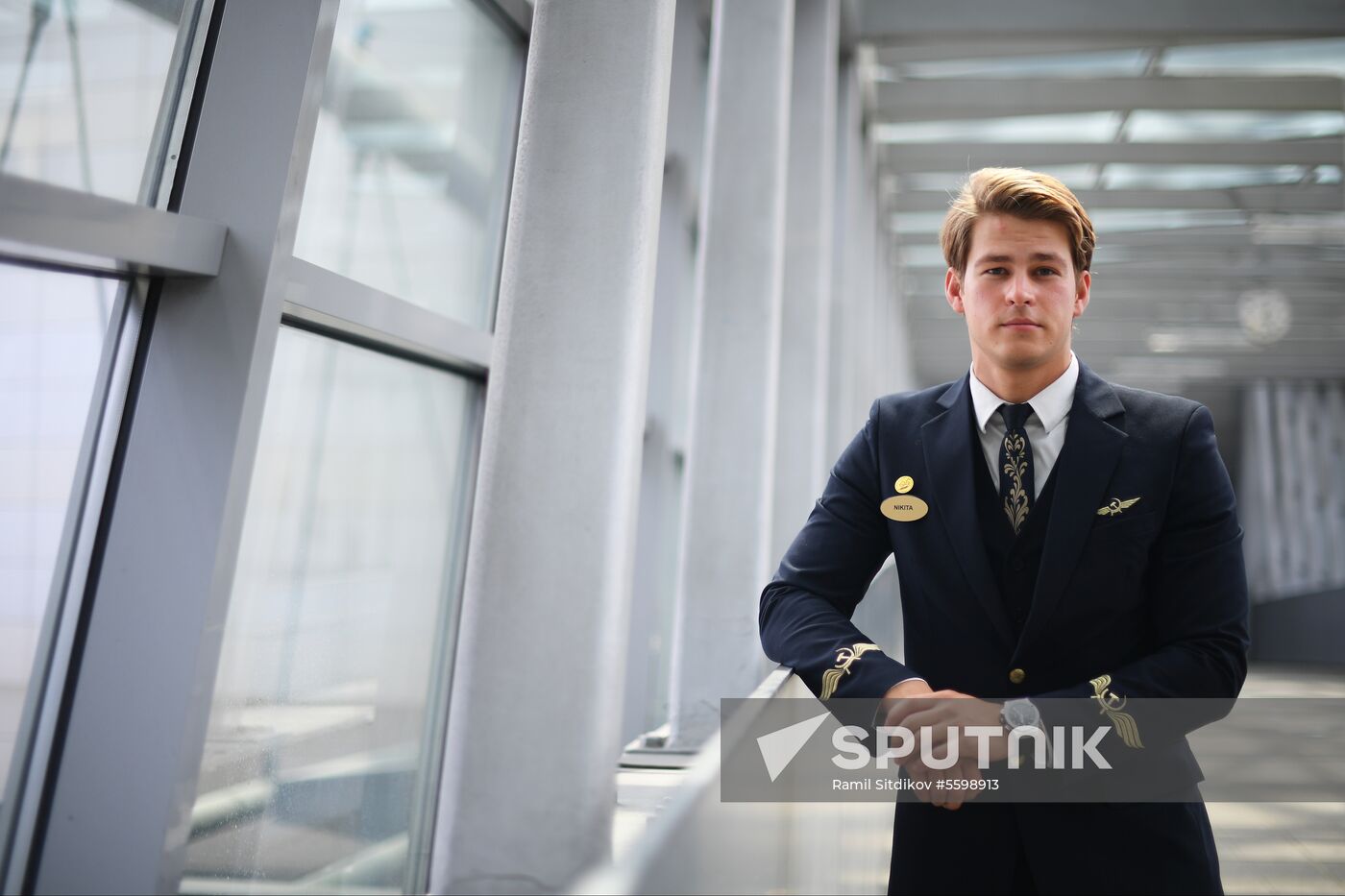 Aeroflot cabin crew training