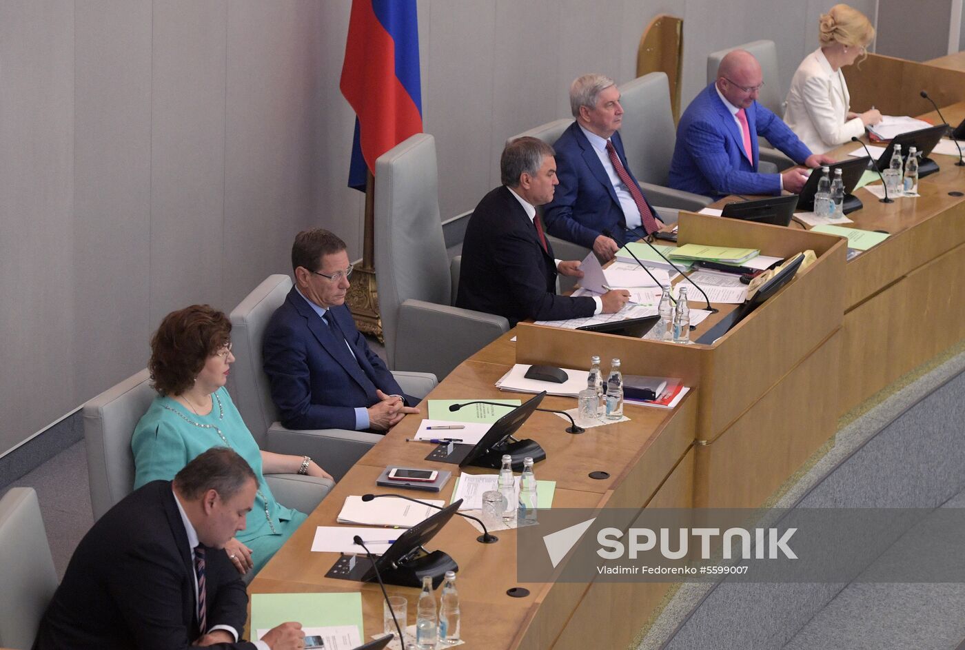 State Duma plenary meeting closing spring session