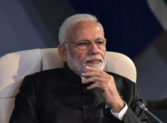 President Vladimir Putin at 10th BRICS Summit in South Africa. Day two