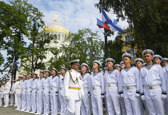 Opening museum aboard Bespokoiny guided-missile destroyer