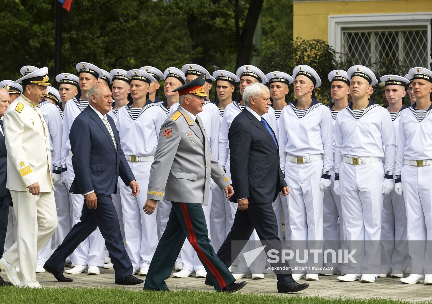 Opening museum aboard Bespokoiny guided-missile destroyer