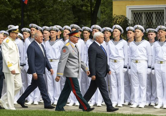 Opening museum aboard Bespokoiny guided-missile destroyer
