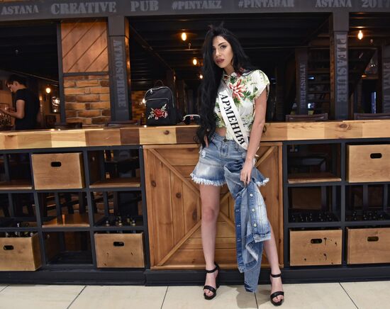 Miss CIS international beauty pageant in Astana