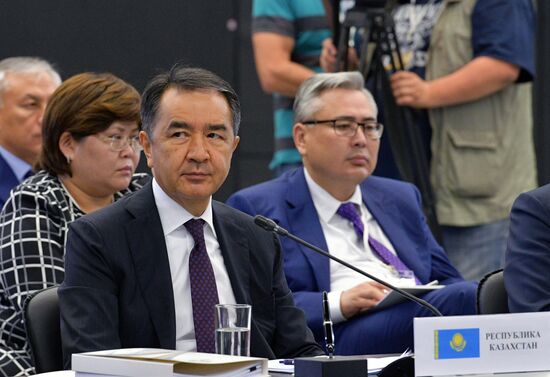 Prime Minister Dmitry Medvedev at meeting of Eurasian Intergovernmental Council of EAEU member states