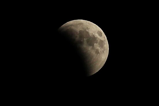 Total lunar eclipse