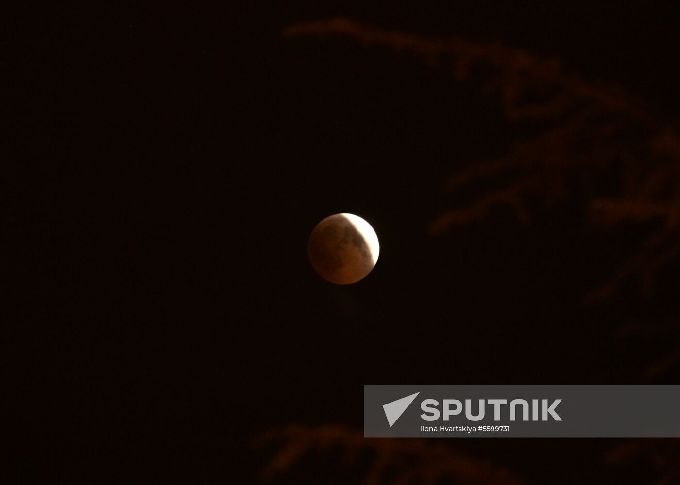 Total lunar eclipse